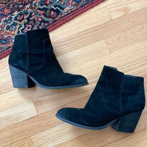 Treasure & Bond Distressed Bootie Boots Black Size 11